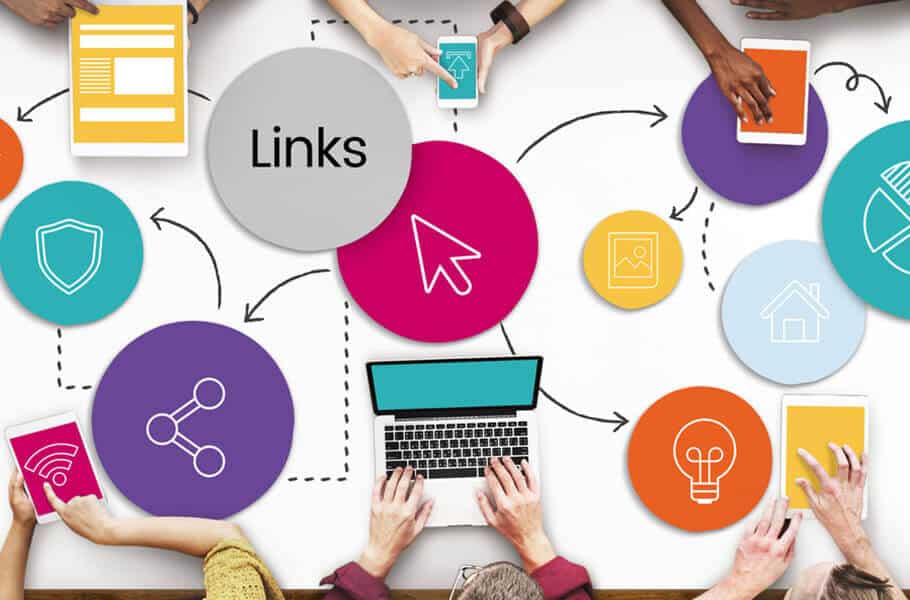 Image of an online customer experience path